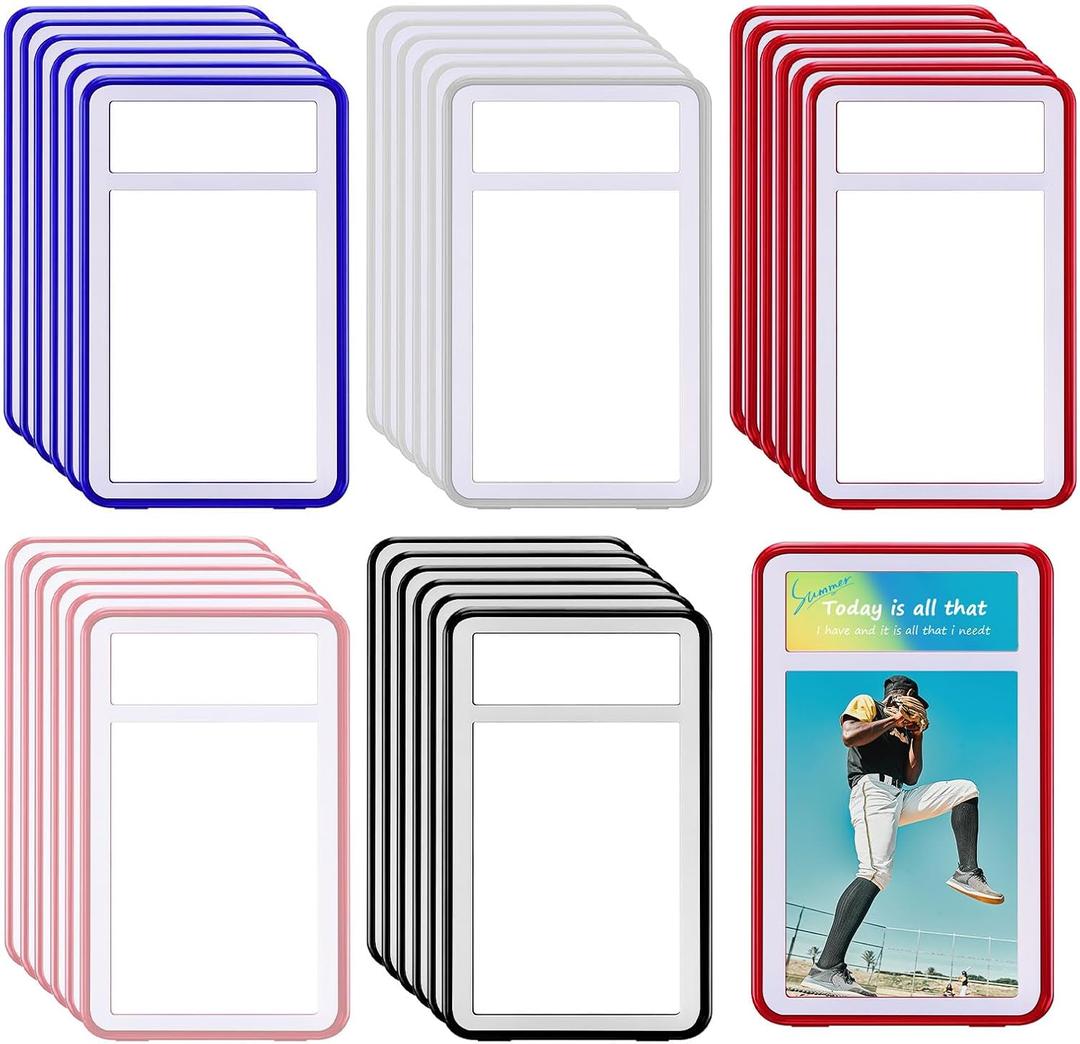 30 Pcs PSA Slab Protector Sleeves - Crystal Clear Hard Plastic Bumper Case for PSA Graded Cards - Anti Scratch, Dust Proof Slab Covers for Baseball, Sports Cards & MTG