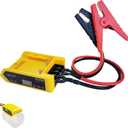 Battery Jumper Cables Compatible with De.Walt Battery Jumper Cables, Automotive Booster Cable for Car Jump Starting Using Tool 8AWG 2.02FT