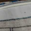 Machine Washable Area Rug 8x10 - Large for Living Room Vintage Oriental Soft Rugs, Low Pile Thin Floor Carpet with Non Slip Backing for Bedroom, Dorm, Under Dining Room Table, Indoor House, Office (Blue/Gray)