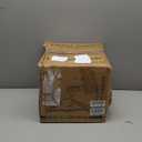 Hudson Essentials 68-Piece Hammered 18/10 Stainless Steel Silverware Cutlery Set with Serving Set, Flatware Service for 12 (68-Piece Set)