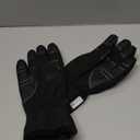 -10 Waterproof Winter Gloves for Men & Women, 5-Layer Ski & Snow Gloves for Cold Weather, Breathable Warm Gloves with Touch Screen Fingers (Medium, Black)