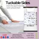 Hygge Sheets Potty Training Pee Pads for Kids, Toddlers - 100% Waterproof, Non-Slip Bed Wetting Pad for Twin Beds - Washable, Reusable Mattress & Sheet Protector - Rainbow