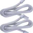Mars Wellness Universal CPAP Hose - 6 Foot - Made in USA - Universal Tube Compatible with most machines (2 Pack)