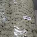 Admitrack Chunky Knit Blanket Throw, 100% Hand Knit Chenille Throw Blanket for Sofa & Home Decor, Soft and Cozy Knitted Throw Blankets (Sage Green, 60"x80")