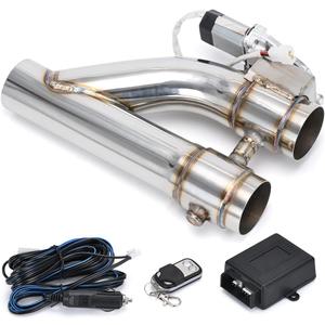 Universal 2.5 Inch Stainless Steel Exhaust Pipe Kit