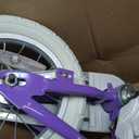 JOYSTAR Unicorn 12" Kids Bike for 2-4 Years Girls Toddler Bike Purple