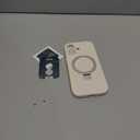 IYH Magnetic Case for iPhone 17 6.3" with Invisible Stand [16FT Military Protection] Liquid Silicone Cover, White