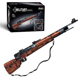 Nueris 1:1 98K Building Blocks Set – 1206 PCS Model Collection Toy Building Bricks Sniper Set Shootable – Military Simulation Toy for Kids and Adults Gift