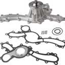 AUQDD AW6037 Professional Water Pump Kit With Gasket Fit For (Engine 4.0L V6 Only) 2005-2011(TO 10/2010) Toyota Tundra /2003-2009 4Runner /2007-2009 FJ Cruiser /2005-2015 Tacoma