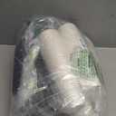 Lamosi 100 Pack 16 oz Disposable Coffee Cups with Lids, Leak-Proof To Go Paper Coffee Cups, Hot/Cold Beverage White Drinking Cup for Home, Office, Parties, Travel