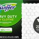 Swiffer Sweeper Heavy Duty Dry Multi-Surface Cloth Refills for Floor Sweeping and Cleaning, Unscented, 32 Count