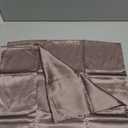 ZIMASILK 100% Pure Mulberry Silk Pillowcase for Hair and Skin Health,Soft and Smooth,Both Sides Premium Grade 6A Silk,600 Thread Count,with Hidden Zipper,1pc (King 20''x36'',Mocha)