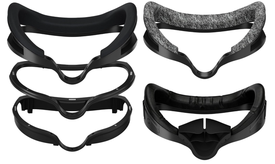 Globular Cluster F3 V3 Magnetic Facial Interface for Quest 3, Flexible and Adaptive Frame with MultiMaterial Pads, Not Compatible with Quest 3S or Official Charging Dock