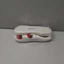 Women Men Plush Strawberry Slippers Cute Fuzzy Slippers Non-Skid Winter Warm Cozy House Indoor Outdoor Shoes (5-6 Women/4.5-5 Men)