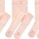 Girls Women Dance Ballet Tights Convertible Transition Leggings for Kids Students Tights 60D (Toddler/Kids/Women) (9-14 Years, 3 Pairs - Ballet Pink)
