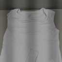 REORIA Butsmooth Women's Trendy Sexy Casual V Neck Double Lined Sleeveless Slimming Going Out Tank Top Bodysuits (White)