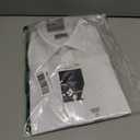 Van Heusen Men's Regular Fit Poplin Solid Spread Collar Dress Shirt (White, L)