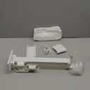 Clothes Drying Rack,Laundry Space Saver Wall Mounted, Retractable, Collapsible(Tri-Fold), White Color Rack Clothing