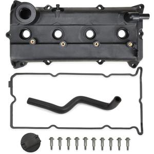MITZONE Engine Valve Cover Kit Gaskets, Spark Plug Tube Seals Set, Oil Filler Cap, PCV Valve, Bolts Compatible with 2002-2006 Nissan Altima Sentra 2.5L Replaces 13264-3Z001 13264 3Z001 264-982 (004-003)