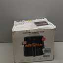 Chefman Air Fryer  6 QT Compact Airfryer for Quick & Easy Meals in Minutes, Features Hi-Fry Technology for Extra Crisp, Touchscreen Controls with 4 Presets, Nonstick & Dishwasher Safe Basket - Black