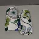 Smiry Printed Couch Cushion Covers, Stretch Soft Couch Covers for Sofa, Washable Non-Slip Sofa Slipcover Furniture Protector for Indoor and Outdoor (2 Pack, Light Green)