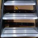 Lippert-791573 Solid Step Triple Step for RV and Travel Trailer Entry Doorway , 30-inch, Black