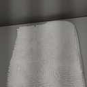 OLANLY Dog Door Mat for Muddy Paws 30x20, Absorbs Moisture and Dirt, Absorbent Non-Slip Washable Doormat, Quick Dry Chenille Mud Mat for Dogs, Entry Indoor Entryway Carpet for Inside Floor, White