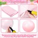 55 Inch Pool Float Inflatable Adult Seashell Float with Pearl Ball Cute Pool Lounge Chairs for Women Summer Beach Ocean Birthday Theme Party Favors