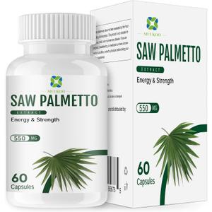 Herbs Saw Palmetto Extract,Supports Healthy Prostate Function for Men,Potent Saw Palmetto for Urinary and Prostate Health,Herbal Health Supplement,60 Capsules 450mg Powder and 100mg Extract Herbs Saw Palmetto Extract,Supports Healthy Prostate Function for Men,Potent Saw Palmetto for Urinary and Prostate Health,Herbal Health Supplement,60 Capsules 450mg Powder and 100mg Extract
