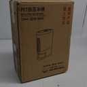 Peaoop 22LBS Rice Dispenser, Large Grain Container Storage with Lid Measuring Cylinder Household Cereal Dispenser Bucket for Kitchen Soybean Corn (22lb)