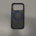 TORRAS for iPhone 17 Pro Case 360 Magnetic Stand O3 Fitness Series, [Fit for MagSafe] [360 Rotating Kickstand] 4X Mil-Grade Shockproof, Camera Control Button, Slim, Translucent Deep Blue