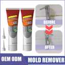 2PCS Magic Remover Gel,Highly Effective In Penetration,Suitable For Bathroom And Kitchen Tile Gaps,Wall Cleaning,Safe Formula That Does Not Damage The Surface