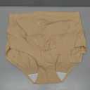 Mama Cotton Women's Over The Bump Maternity Panties High Waist Full Coverage Pregnancy Underwear Multi-Pack, Large