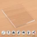 KAITELA Clear Acrylic Sheet 3/8" Thick Cast Plexiglass Panel 18" x 24" Plastic Board for Craft Projects, Sign, Laser Cutting, Engraving, Home Decor