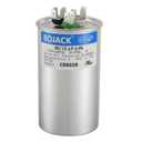 BOJACK 60/15 uF 60+15 MFD 370/440 VAC CBB65B Dual Run Start Round Capacitor for Condenser Straight Cool or Heat Pump Air Conditioner or AC Motor and Fan Starting