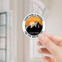 (6 PCS) Mark 9 23 All Things are Possible Christian, Bible Verse Sticker Waterproof Vinyl Decal Size 3"