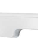 Smart Choice 240337901 Middle Shelf Refrigerator Door Bin White, Impact Resistant Freezer Replacement Compatible with Frigidaire 240337904 240337905, Fits Select Frigidaire & Kenmore Models
