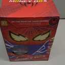 Wrystte Spider Piggy Bank for Kids,Electronic Money Box with Fingerprint,ATM Safe Coin&Cash Saving Box,Kids Toys for Age 4 5 6 7 8,Christmas Birthday Gifts for 9 10 11 12 Year Old Boys Girls(Blue)