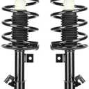 172378 172379 Front Struts Shocks Assembly w/Coil Spring Absorbers for 2007-2012 Nissan Sentra 2.0L L4 (Base, S, SL, SR), Strut Shock Assemblies 2008 2009 2010 2011 - [Exc. SE-R/SE-Rspecv Models]