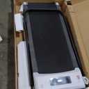 3 in 1 Under Desk Treadmill with Incline, Walking Pad with Removable Desk Workstation, Adjustable Height for Different Need, 300lbs Capacity, Foldable Compact for Home Small Office (Black Red)