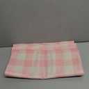 Watercolor Pink White Buffalo Check Plaid Table Runner Gingham Tablecloth Farmhouse Spring Summer Easter Home Kitchen Table Decorations-13108''