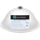 1 Pack Drill Dust Bowl & Hole Saw Dust Bowl for Drilling, Installing Recessed Lights and Works with All Hole Saws, Silicone Transparent Drill Sawdust Collector, Adds Bearings for Durability