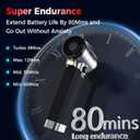 Car Dryer Air Blower Equipped with Continuously Variable Speed, 1.6KG Instant Thrust Car Blower for Drying, 64mm Super Power Turbo Dryer for Patio Cleaning, Drying, Snow Blowing