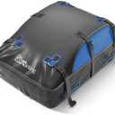 Car Rooftop Cargo Carrier Bag 20 Cubic Feet, 100% Waterproof Roof Bag Top Luggage Carrier for Any Vehicles with/ Without Rack Cross Bar, Includes Anti-Slip Mat +4 Door Hooks +Storage Bag +Lock