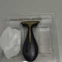 3-in-1 for Aurora Red Light for Face & Neck Beauty Massager, with Suction, Vibration, Heat, 3 Light Therapies for Skin Glow, Face Lift, Neck Firm, Black