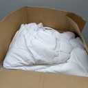 Winter Extra Warm White Cal King Size Down Alternative Comforter, Heavyweight All Season Fiberfill Comforter Duvet Insert 108x98 with Corner Tabs - Ultra Soft Brushed Microfiber Shell