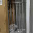 Spirich Freestanding Wire Pet Gate for Dogs, Tall Dog Gate for The Houes, Doorway, Stairs, Pet Puppy Safety Gate with Sliver Wire 60 Inches Extra Wide, 30 Inches Tall, 3 Panels, White