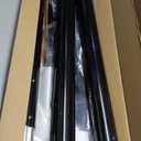 Kohree RV Slide Topper Awning, Slide Out Awning Kit Cover Assembly, Modular Camper Slideout Topper Protection for RVs, 5th Wheels, Travel Trailers and Motorhomes - 8'3" (7'7" Fabric), Black