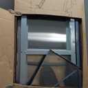 Stainless Steel Wall Shelf 8.6"x16" 50LB, 2 Packs L-Shaped Commercial Wall Mount Floating Shelving for Kitchen, Restaurant, Home