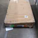 Zevemomo 6-Piece Solid Wood Dining Table Set, Including 1 Dining Table, 4 Upholstered Chairs and 1 Bench, Wooden Legs Dining Table Set for Dining Room, Kitchen, Restaurant, Brown